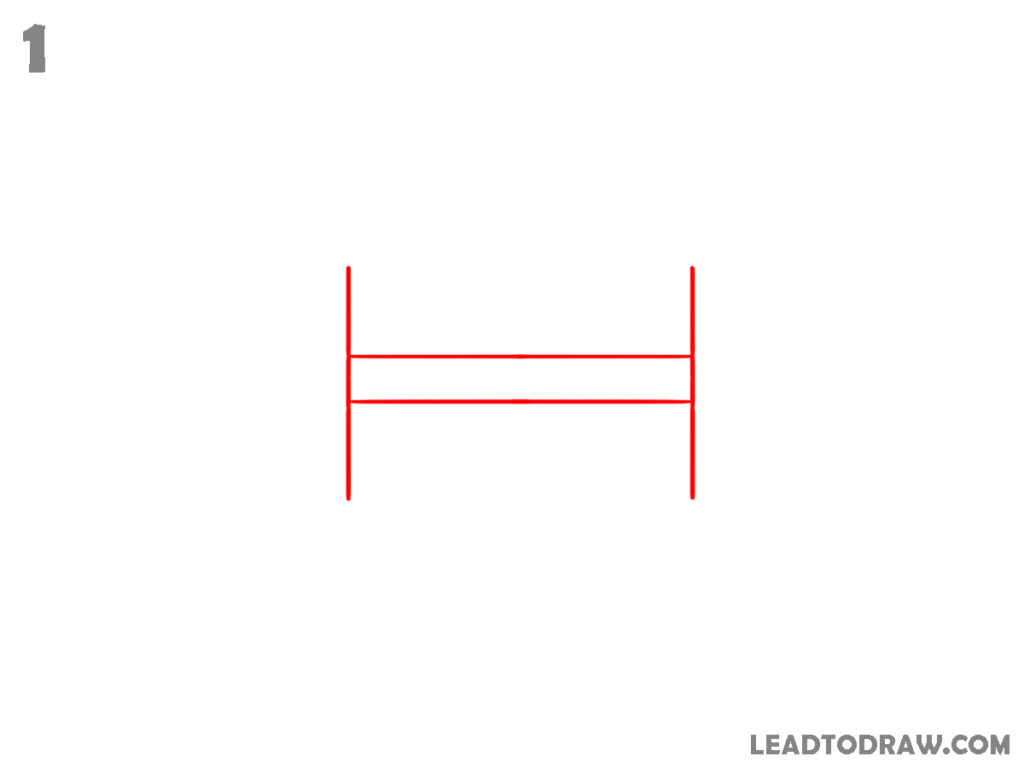 How to Draw a Dumbbell