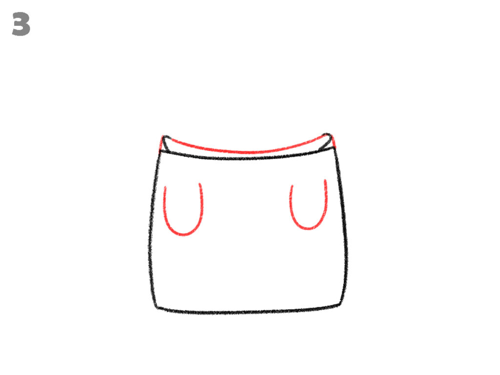 how to draw a handbag