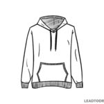 how to draw a hoodie