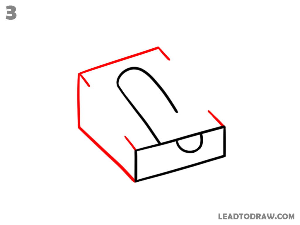 How to draw pencil sharpener