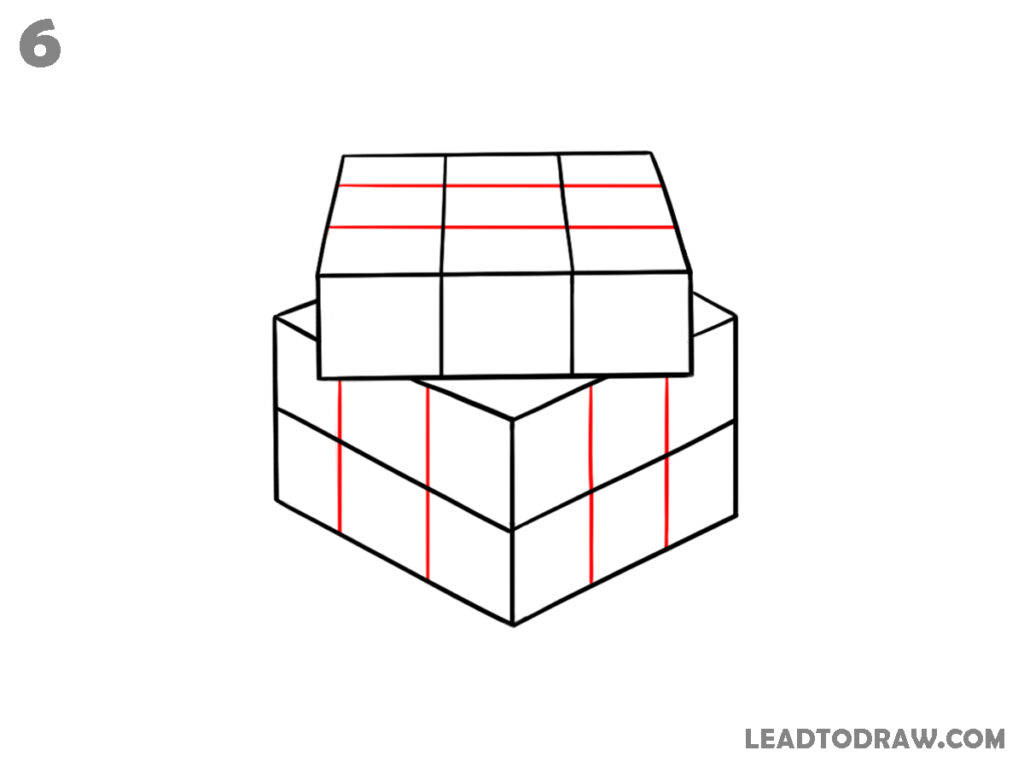 how to draw a rubik's cube easy