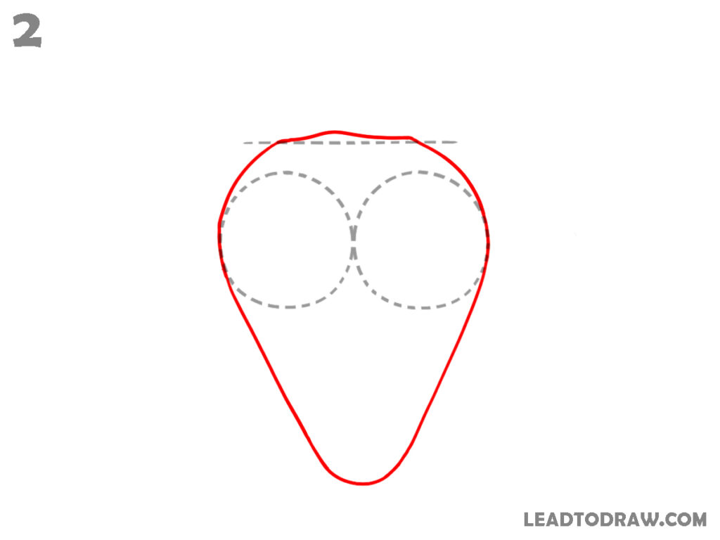 how to draw a strawberry