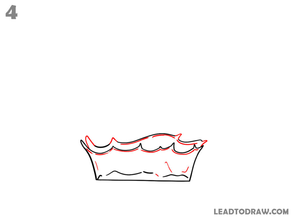 How to draw water drops