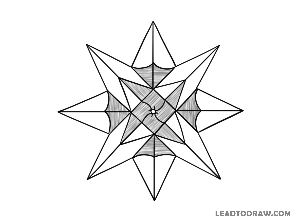 how to draw a perfect star