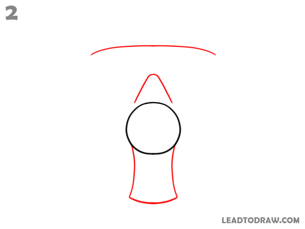 how to draw a gas mask