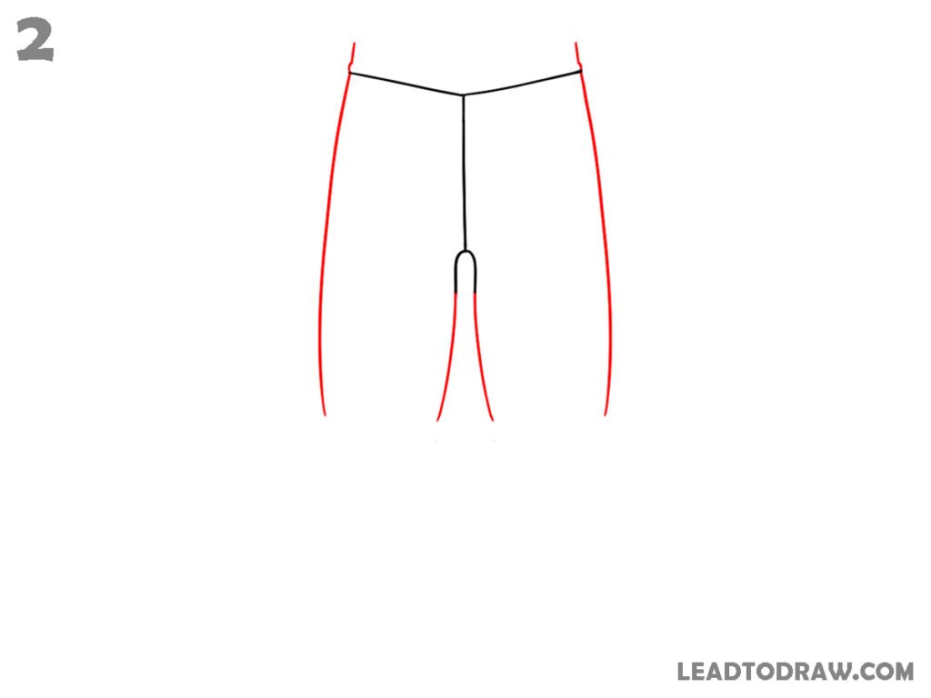 how to draw jeans
