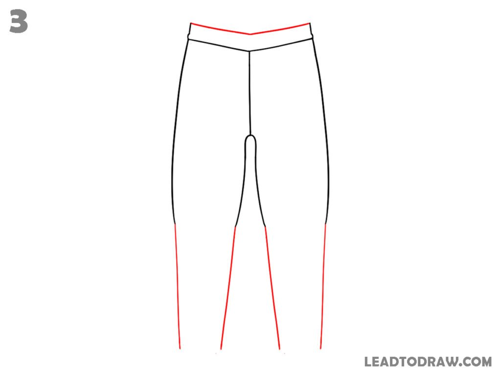 how to draw jeans