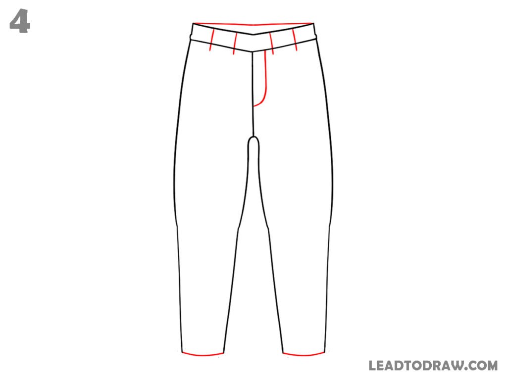 how to draw jeans