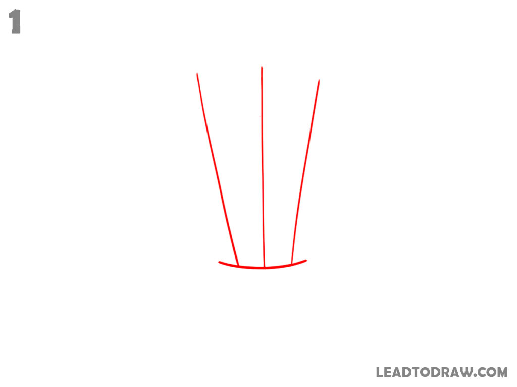 how to draw a shuttlecock