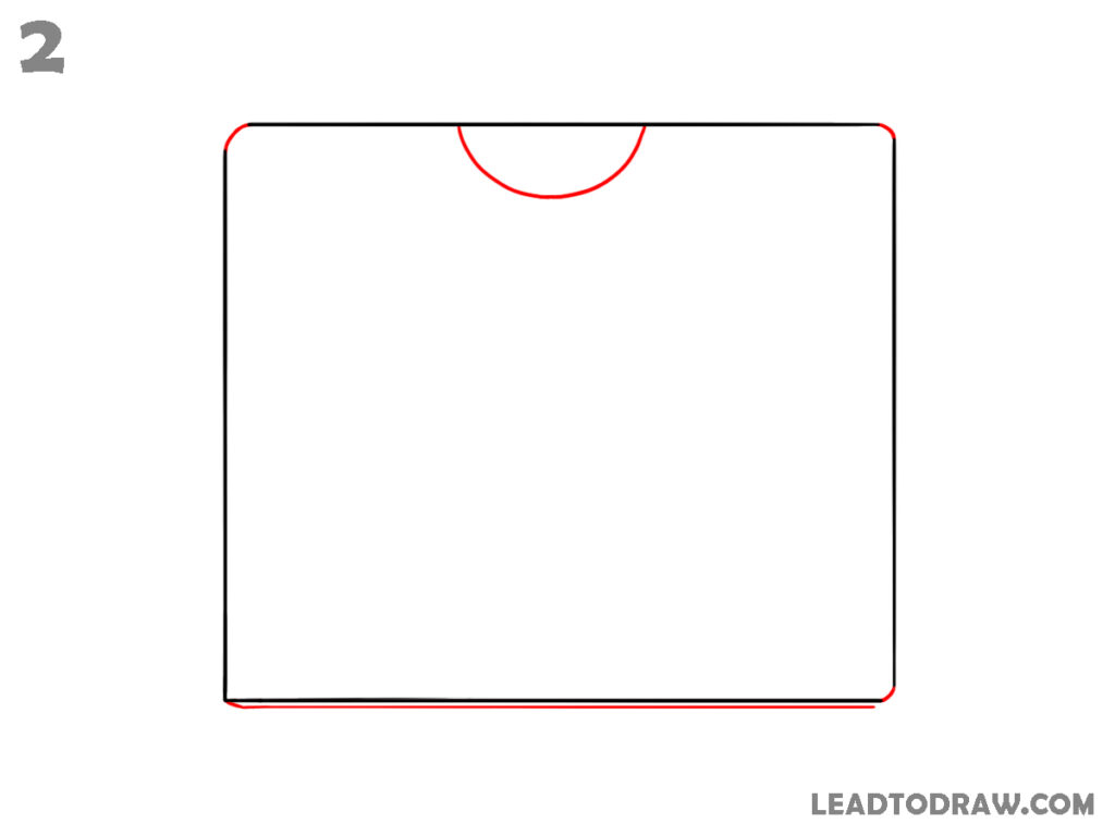 how to draw a wallet