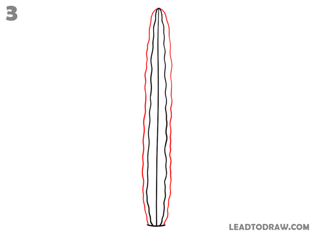 how to draw a christmas cactus