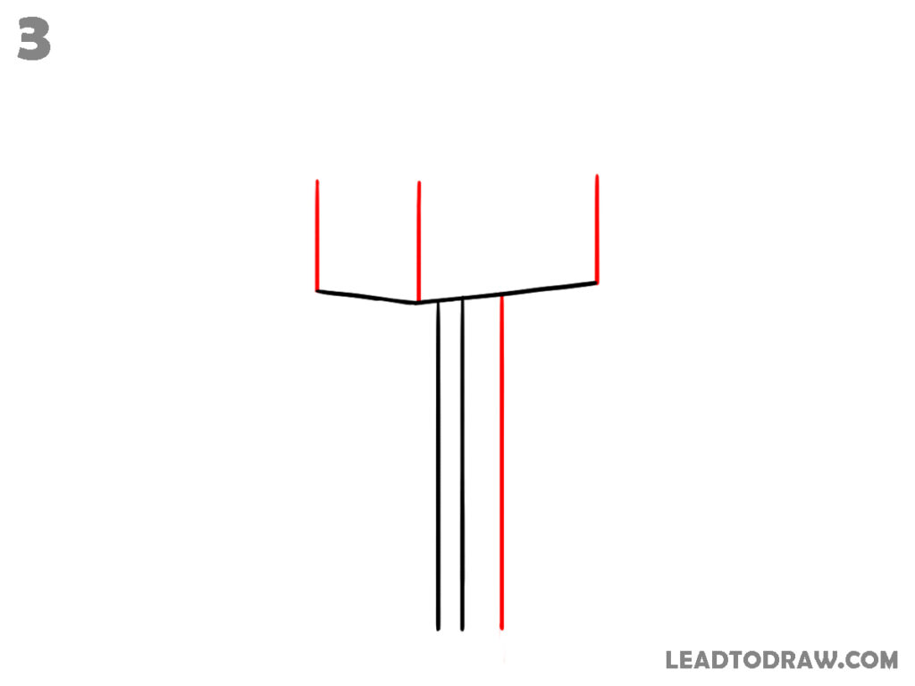 how to draw a mailbox easy