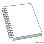 How to Draw Spiral Book Step by Step