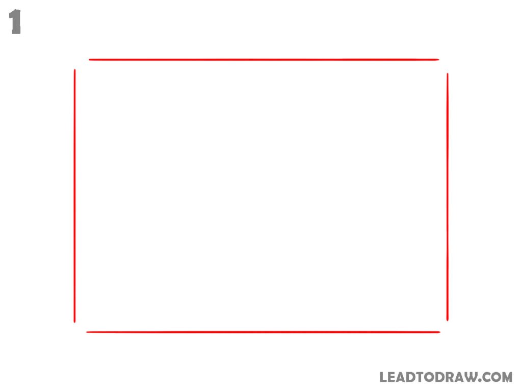how to draw a cassette tape