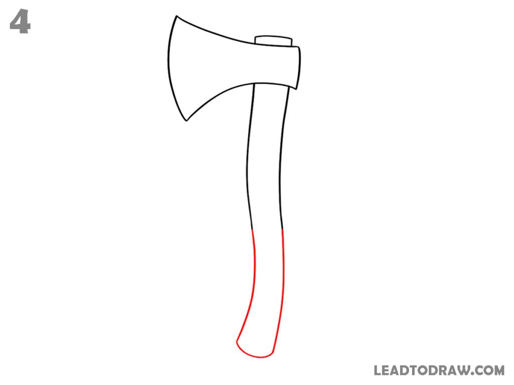 how to draw axe