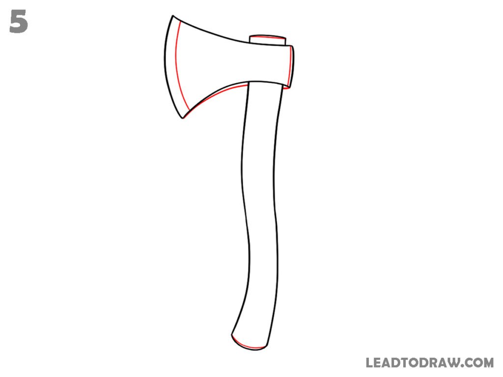 how to draw axe
