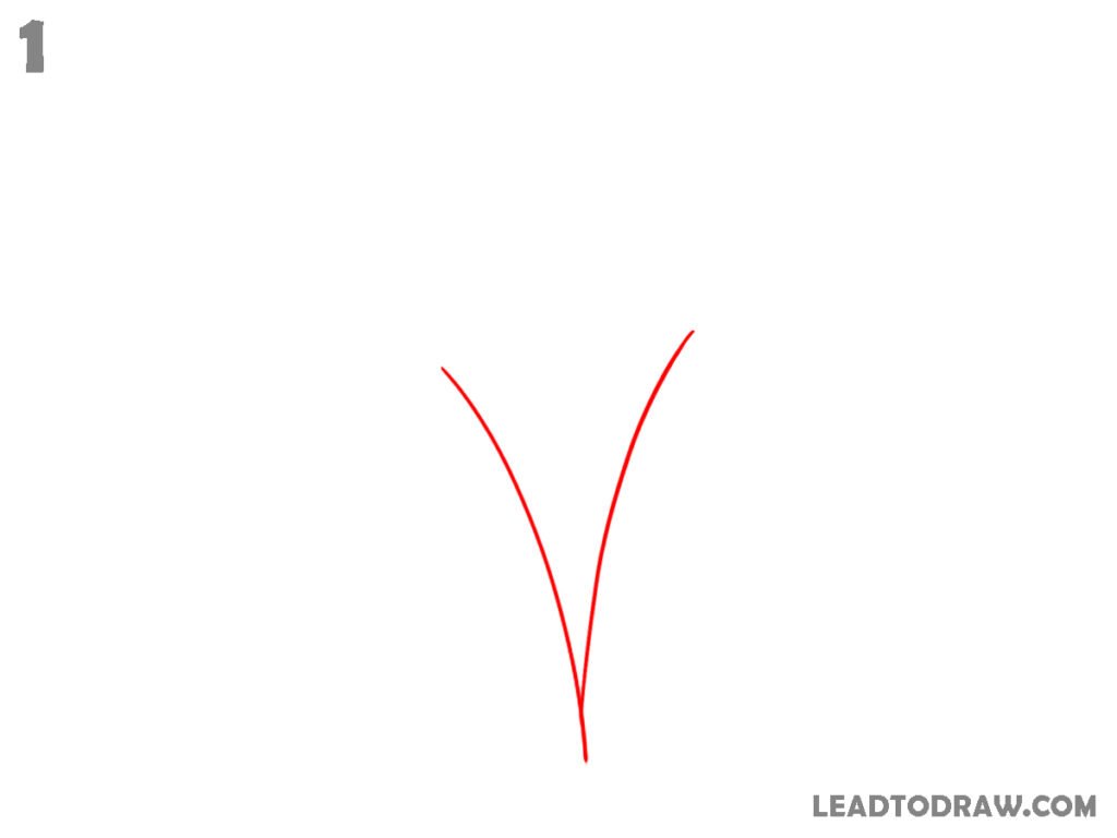 how to draw a snowdrop flower