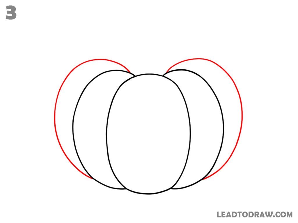how to draw pumpkin easily